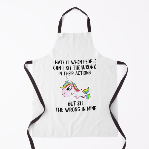 Item preview, I Hate It When People Can't See the Wrong Unicorns designed and sold by marymc curdy ⭐⭐⭐⭐⭐.