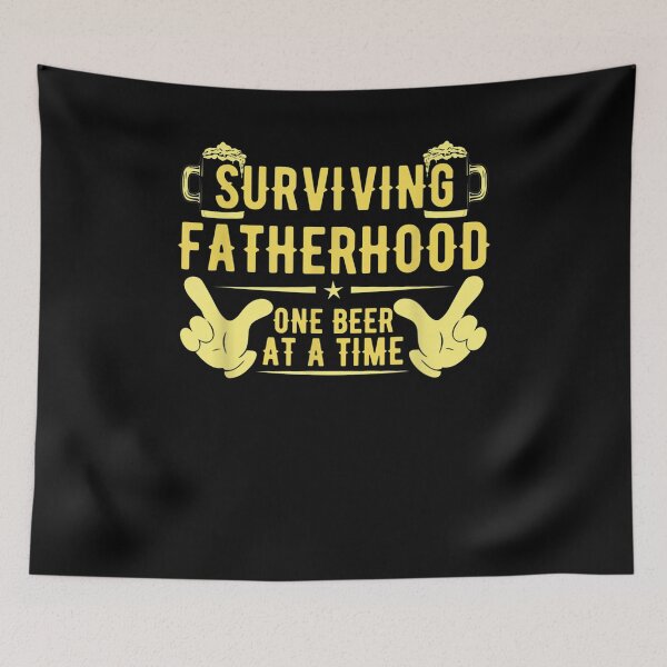 Item preview, Surviving Fatherhood One Beer At A Time Father's Day designed and sold by maizreo.