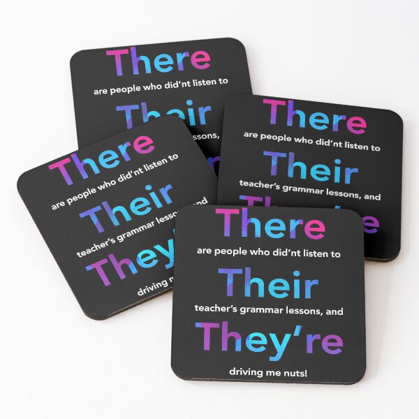 Item preview, Grammar Police There Their They're Gift designed and sold by freeArt10.