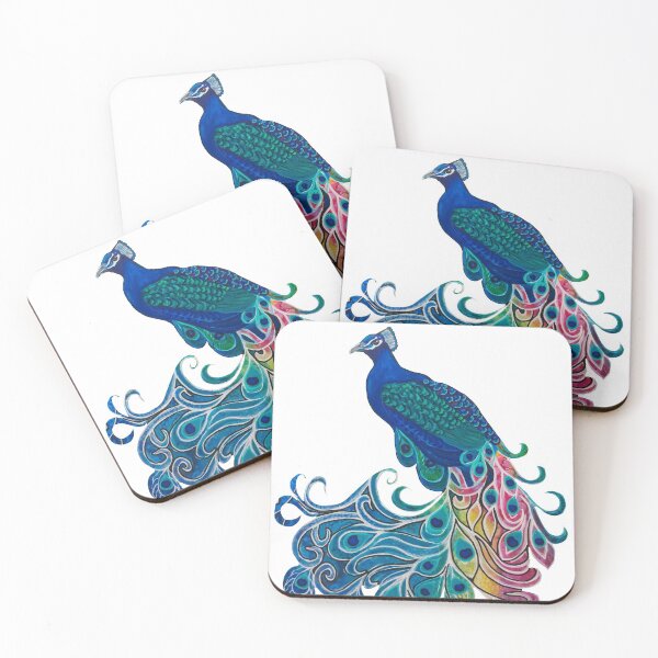 Artikelvorschau, Vintage schöner blauer Pfau entworfen und verkauft von Tracey  Bartlett.