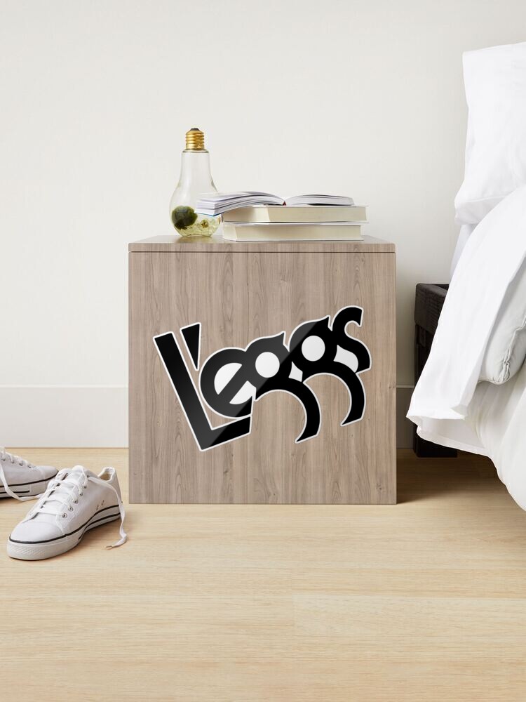 L'eggs Pantyhose Vintage Logo (black ink) Sticker for Sale by