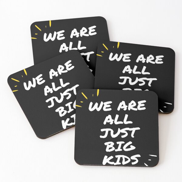 Item preview, we are all just bik kids  designed and sold by xyiyx.