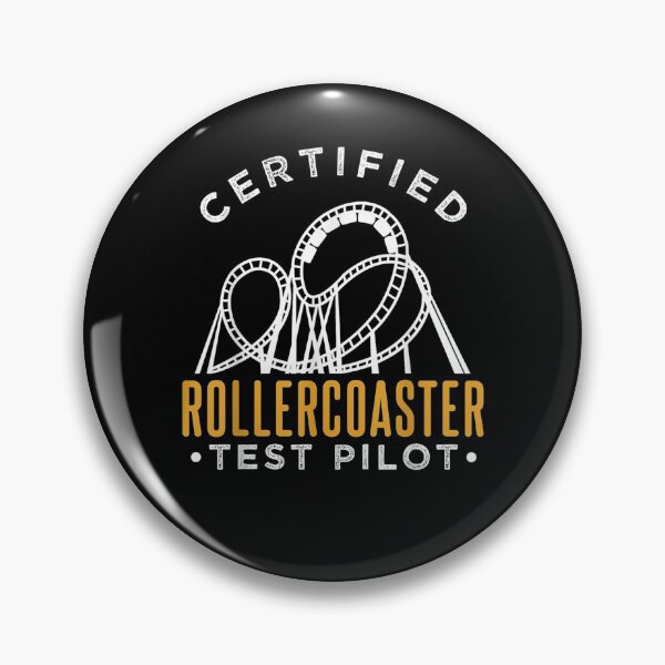 Item preview, Certified Rollercoaster Test Pilot designed and sold by selmavi.