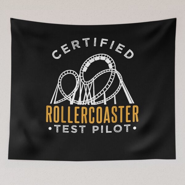 Item preview, Certified Rollercoaster Test Pilot designed and sold by selmavi.