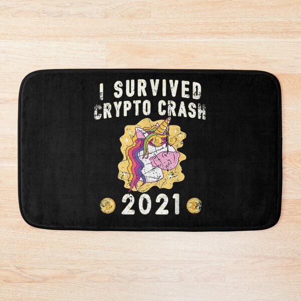Item preview, Funny I Survived Crypto Market Crash 2021 Cryptocurrency designed and sold by maizreo.