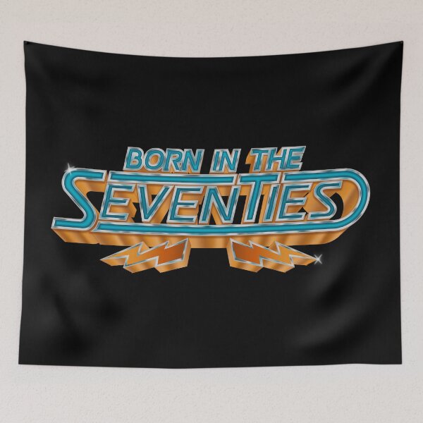 Item preview,  BORN IN THE SEVENTIES FEVER designed and sold by Skullpirates.