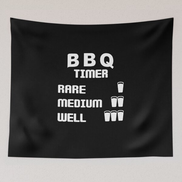 Item preview, BBQ timer with beer designed and sold by headpossum.