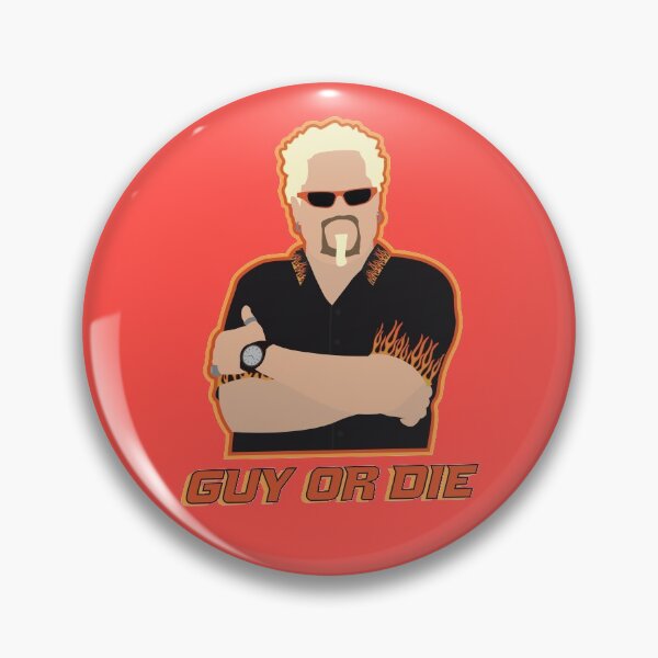 Item preview, Guy Fieri or Die Fieri Flavortown Meme Flame Shirt designed and sold by katiealexandrr.