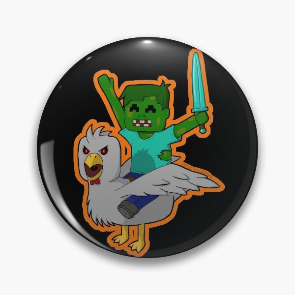Item preview, Baby zombie on a chicken designed and sold by Meiko Drawn.