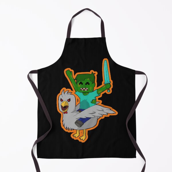 Item preview, Baby zombie on a chicken designed and sold by Meiko Drawn.