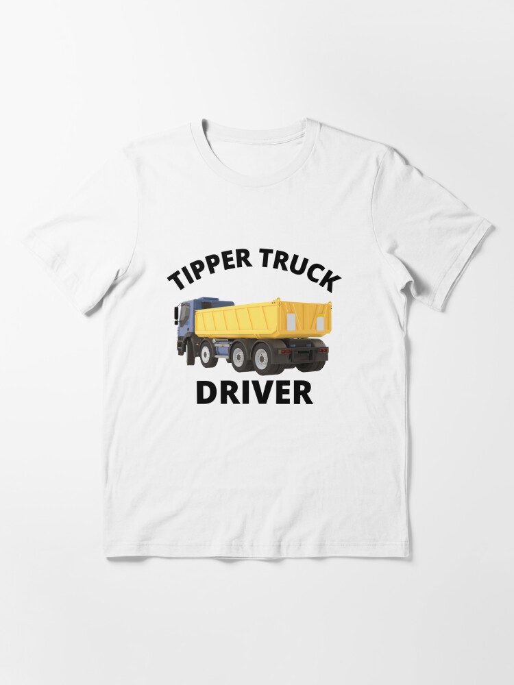 MAN Truck Driver Trucking Trucker Design Essential T-Shirt for Sale by  luvvvvvit