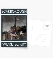 Scarborough - We're Sorry Postcards