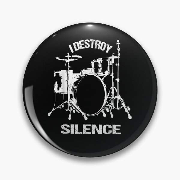Item preview, I Destroy Silence Drummer Drumset Drums designed and sold by maizreo.