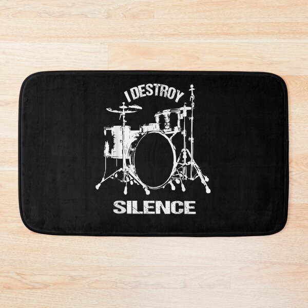Item preview, I Destroy Silence Drummer Drumset Drums designed and sold by maizreo.