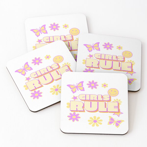 Item preview, GIRLS RULE  designed and sold by RetroPlaceee.
