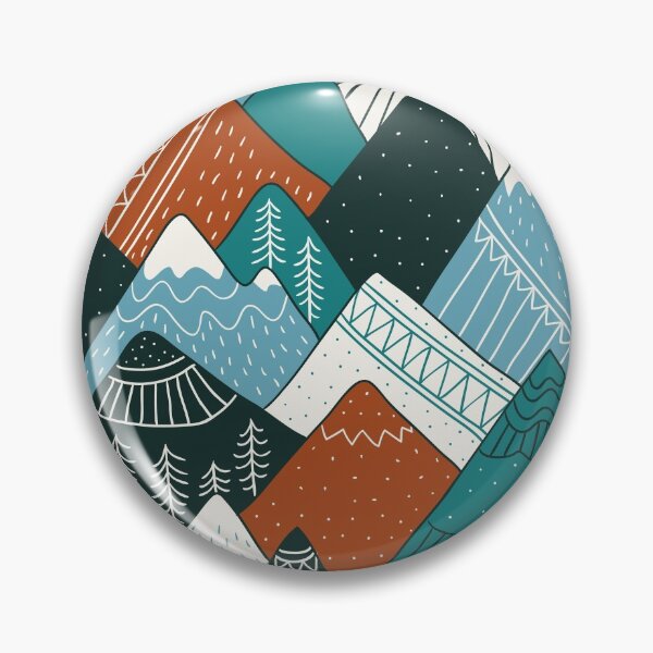 Item preview, Mountains in Scandinavia designed and sold by Alenka Karabanova.