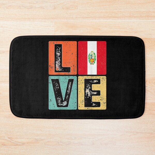 Item preview, Vintage Retro I Love Peru Flag For Peruvian Pride Gift  designed and sold by avareid3.