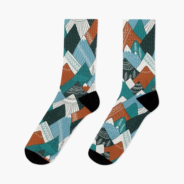 Item preview, Mountains in Scandinavia designed and sold by Alenka Karabanova.