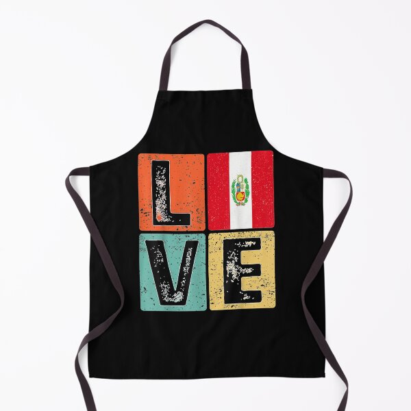 Item preview, Vintage Retro I Love Peru Flag For Peruvian Pride Gift designed and sold by avareid3.