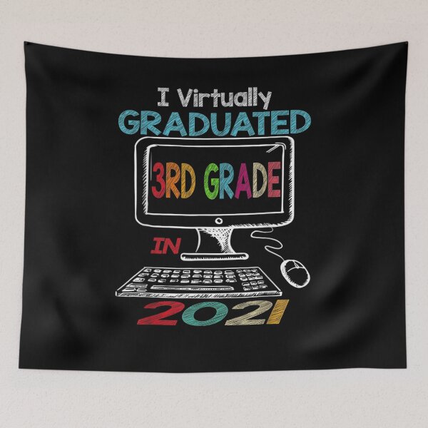 Item preview, I Virtually Graduated 3rd Grade Class 2021 Graduation designed and sold by maizreo.