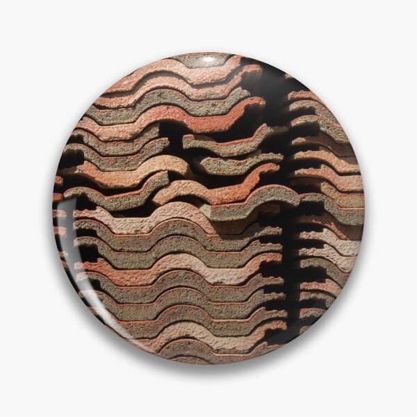 Item preview, Abstract shapes - roof tiles. Negative space as zipper. designed and sold by GreissDesign.