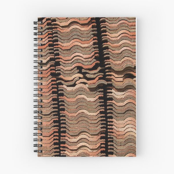 Item preview, Abstract shapes - roof tiles. Negative space as zipper. designed and sold by GreissDesign.