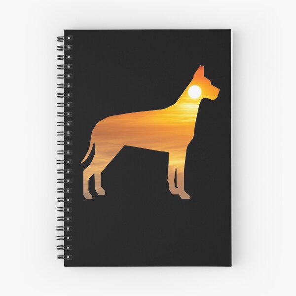 Item preview, Great Dane Dog Silhouette Sunrise designed and sold by alaechamlal.