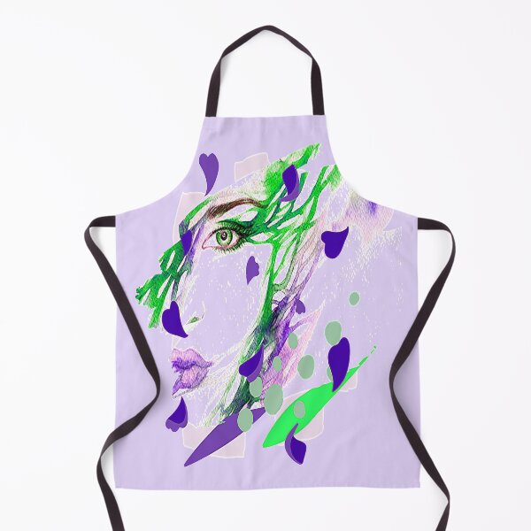 Item preview, Fantasy Queen Aesthetic Abstract Face, Graphic nr 5, Psychedelic Abstract Art, Trippy Graphic Psychedelic Arte Abstracto designed and sold by Adri Barnard.