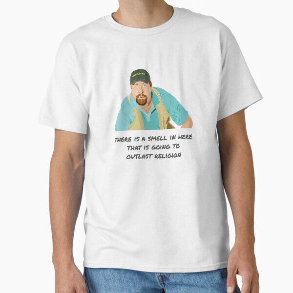 Vista previa del artículo con la obra «Kenny el fontanero - "Hay un olor aquí que durará más que la religión", película de Kenny», diseñado y vendido por wheatbeltdesign.