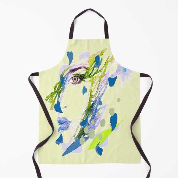 Item preview, Fantasy Queen Aesthetic Abstract Face, Graphic nr 6, Psychedelic Abstract Art, Trippy Graphic Psychedelic Arte Abstracto designed and sold by Adri Barnard.
