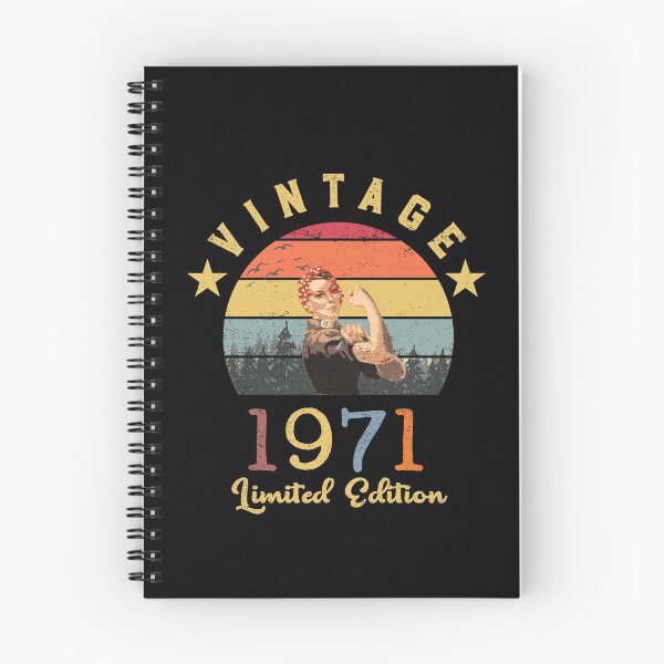 Item preview, Retro vintage 1971 50th Birthday gifts for women designed and sold by kimart18.