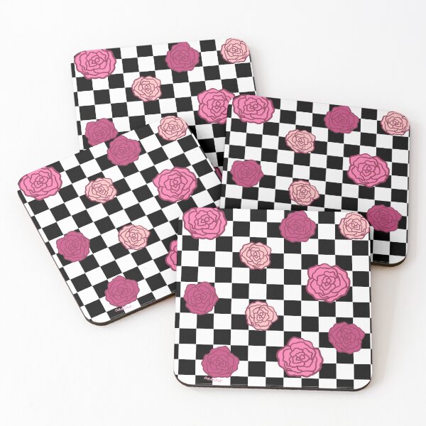 Item preview, Rose Checkerboard designed and sold by JanGrackle.