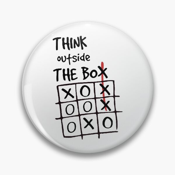 Item preview, Think outside the box designed and sold by chococaramels.