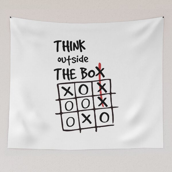 Item preview, Think outside the box designed and sold by chococaramels.