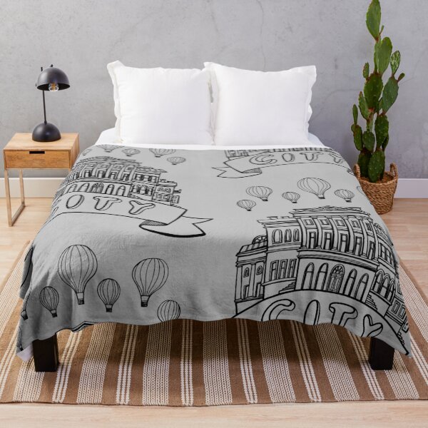 Item preview, The Big City / Hand drawn / Sketch designed and sold by PositiveSketch.