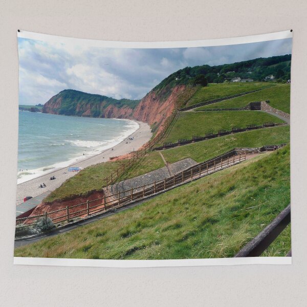 Item preview, Sidmouth Beach Jurassic Coast Devon England designed and sold by AndyEvansPhotos.
