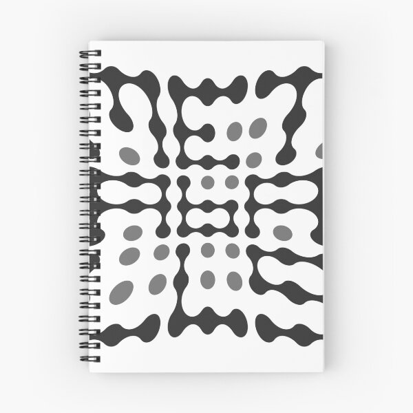 Item preview, Warped Metaballs Typography (Grey) designed and sold by John Uttley.