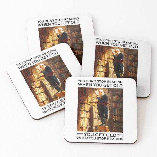 Item preview, You don't stop reading when you get old designed and sold by WaveOcean123.
