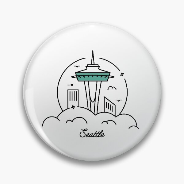 Item preview, Seattle designed and sold by mnmlstID.