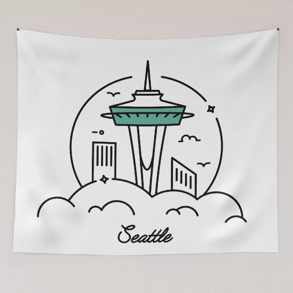 Item preview, Seattle designed and sold by mnmlstID.