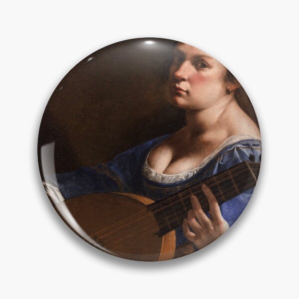 Item preview, Artemisia Gentileschi - Self Portrait as a Lute Player designed and sold by Vintage Designs +.
