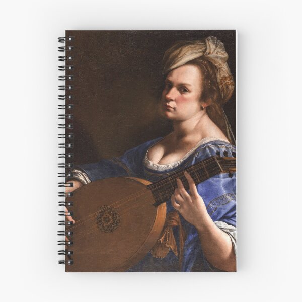 Item preview, Artemisia Gentileschi - Self Portrait as a Lute Player designed and sold by Vintage Designs +.