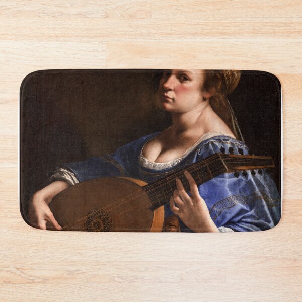 Item preview, Artemisia Gentileschi - Self Portrait as a Lute Player designed and sold by Vintage Designs +.