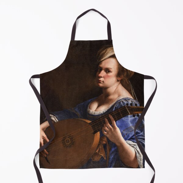 Item preview, Artemisia Gentileschi - Self Portrait as a Lute Player designed and sold by Vintage Designs +.