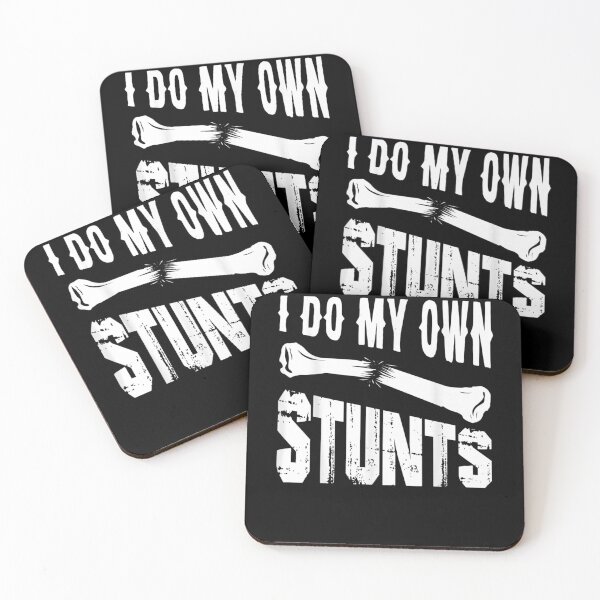 Item preview, I Do My Own Stunts Gift For Broken Bone Survivors  designed and sold by avareid3.