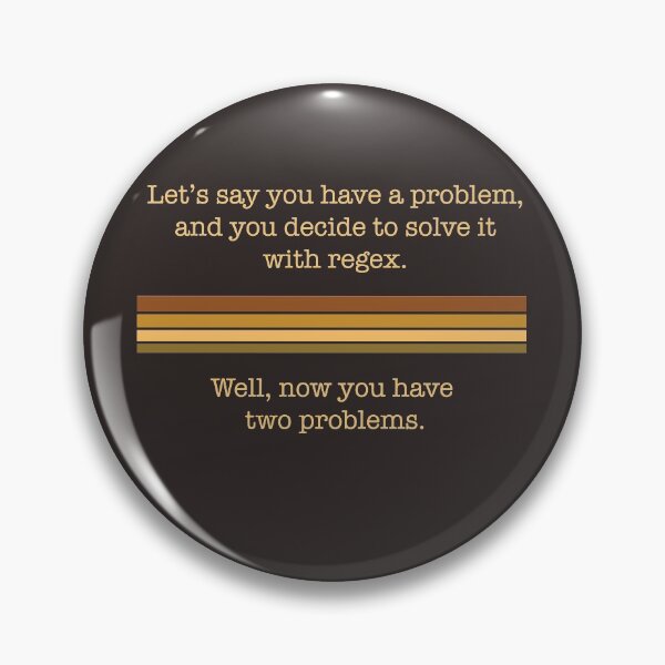 Item preview, Regular Expression(Regex) Retro Programming Geek Humor designed and sold by quonsepto.