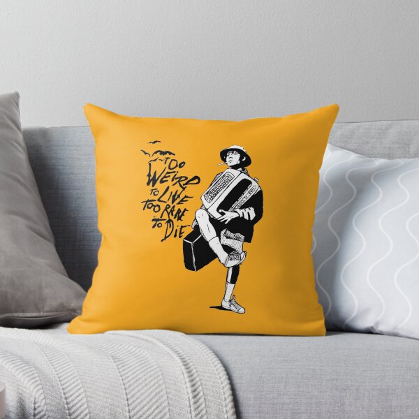 Weird and Rare - Fear Loathing Vegas Throw Pillow