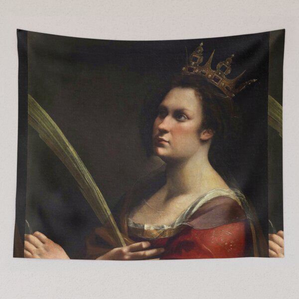 Item preview, Artemisia Gentileschi - St Catherine of Alexandria designed and sold by Vintage Designs +.