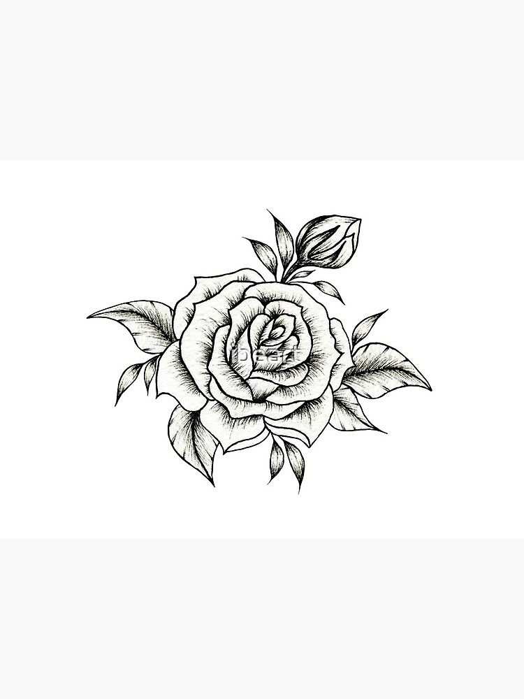 40,200+ Rose Sketches Stock Illustrations, Royalty-Free Vector Graphics &  Clip Art - iStock | Flower sketches
