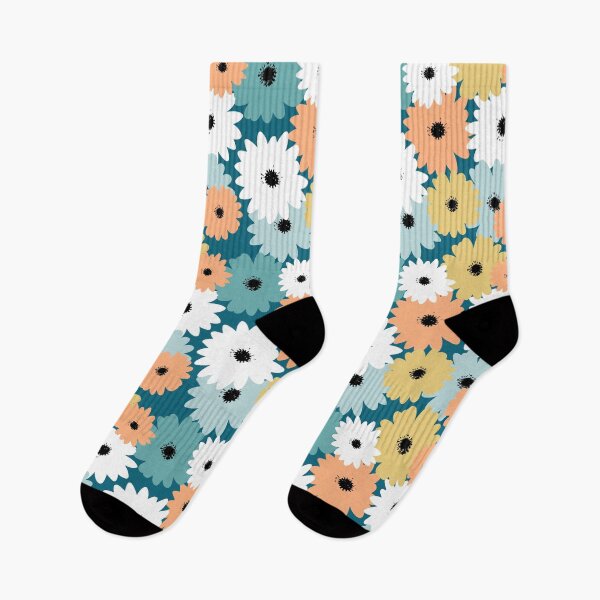 Item preview, Fresh Florals, Orange,Yellow, Teal designed and sold by meggydesigns.